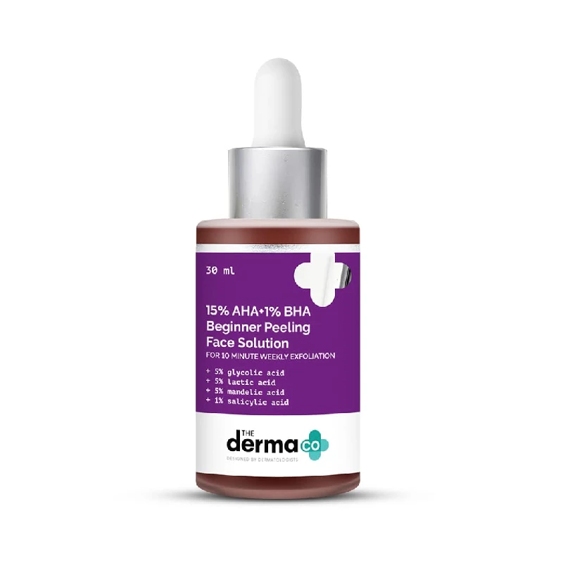 The Derma Co 15percent AHA + 1percent BHA Beginner Repairing, 30 ml-2.webp